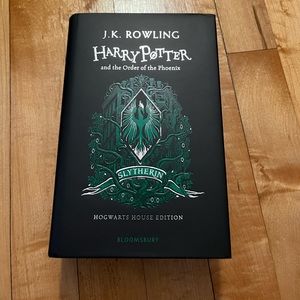 Bloomsbury Slytherin Edition Harry Potter Book Order of the Phoenix